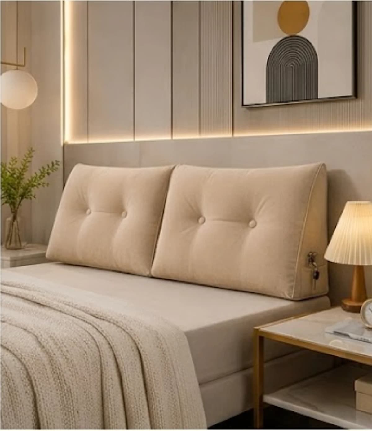 Deco Shop Plus Coussin de tête de lit 3
