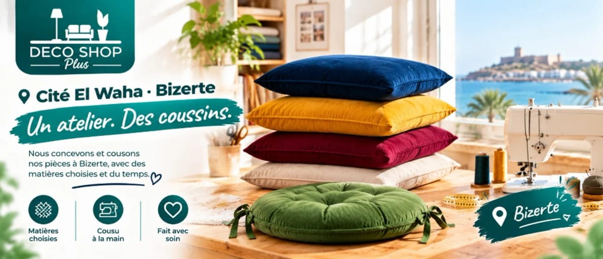 Atelier Deco Shop Plus a Cite El Waha, Bizerte